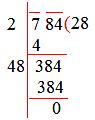 Square root by Long division method 1